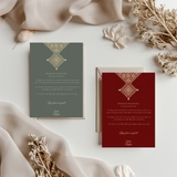 Kaart Henna - Marokkaans Fessi