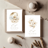 Kaart voor eid met kaarten eid mubarak (set van 12) ontwerp