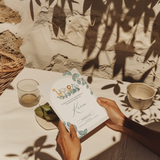 Uitnodiging Geboorte - Groene Jungledieren