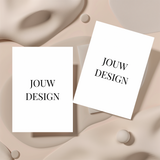 Tafelkaart voor bruiloft met gepersonaliseerde (tafel)kaart op maat ontwerp