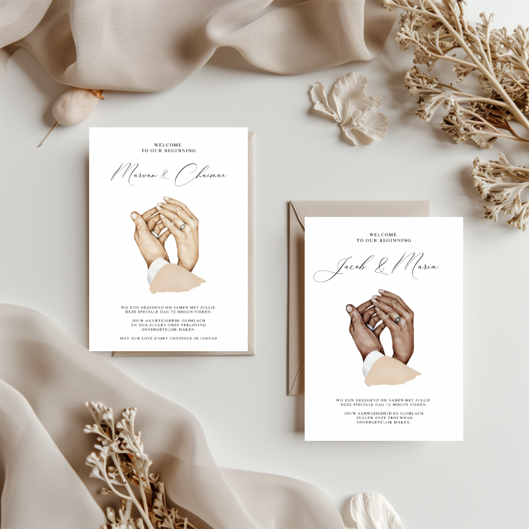 Tafelkaart voor bruiloft met licht ontwerp