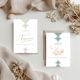 Kaart Henna - Fessi Goud met Arabische Naam Marokkaans