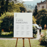 Bord met tafelindeling - Seating Chart - Elegant
