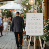 Bord met tafelindeling - Seating Chart - Elegant & Klassiek