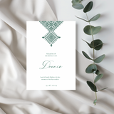 Kaart Henna - Marokkaans Fessia Groen