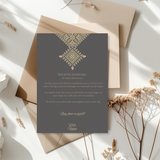 Kaart Henna - Marokkaans Fessi