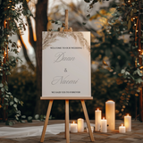 Welkomstbord Bruiloft - Pampas - Creations and More