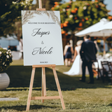 Welkomstbord Bruiloft - Pampas - Creations and More