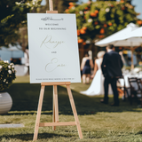 Welkomstbord Bruiloft - Klassiek En Elegant