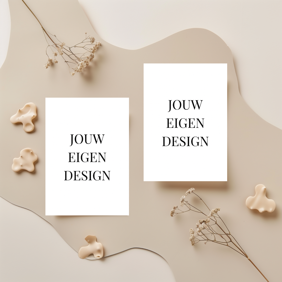 Tafelkaart voor bruiloft met gepersonaliseerde (tafel)kaart ontwerp