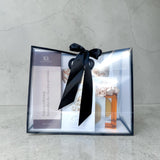 Eid cadeau voor haar giftbag met drinkfles, gebedskleed en selfcare items als islamitisch cadeau