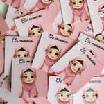 Oorbellen met eid mubarak geschikt als eid cadeau voor meisjes