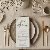 Eid tafelkaarten set van 12 din long formaat voor feestelijke Eid tafel Oosters