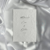 Luxe embossed tafelkaart voor je bruiloft met Bismillah in kalligrafie, productfoto 2 - Creations and More