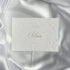 Luxe embossed tafelkaart voor henna / kına, klassiek met gouden sierletters - Creations and More